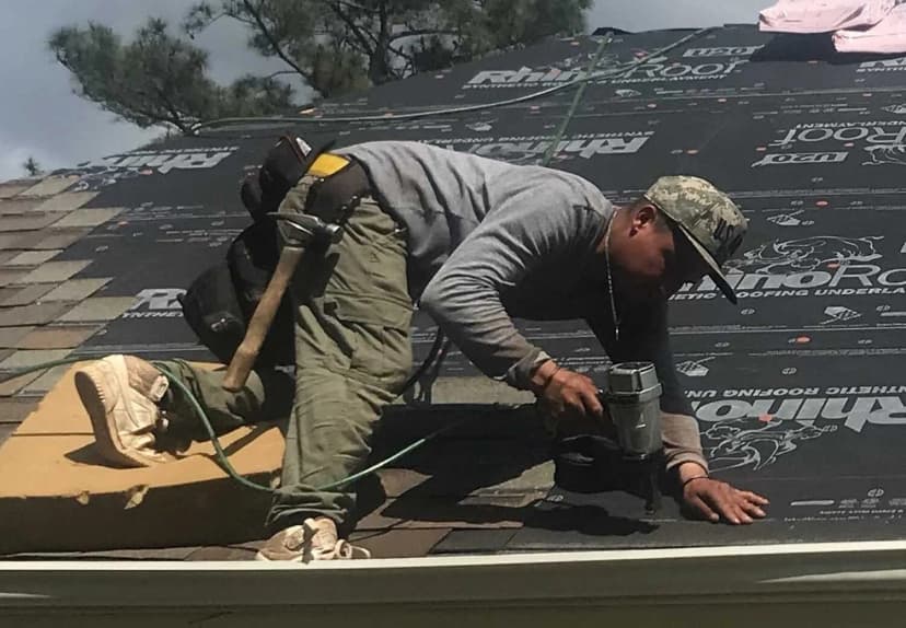 Griffintegrity roofer nailing shingles
